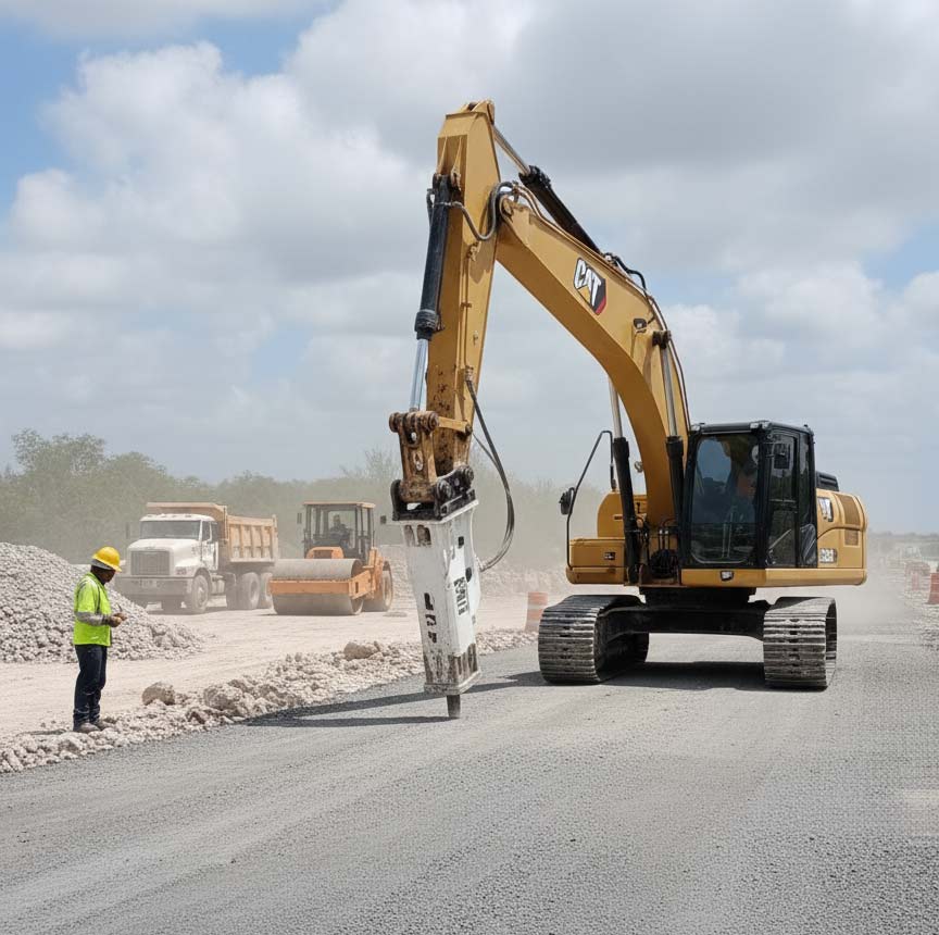 Excavadora CAT 323D3
